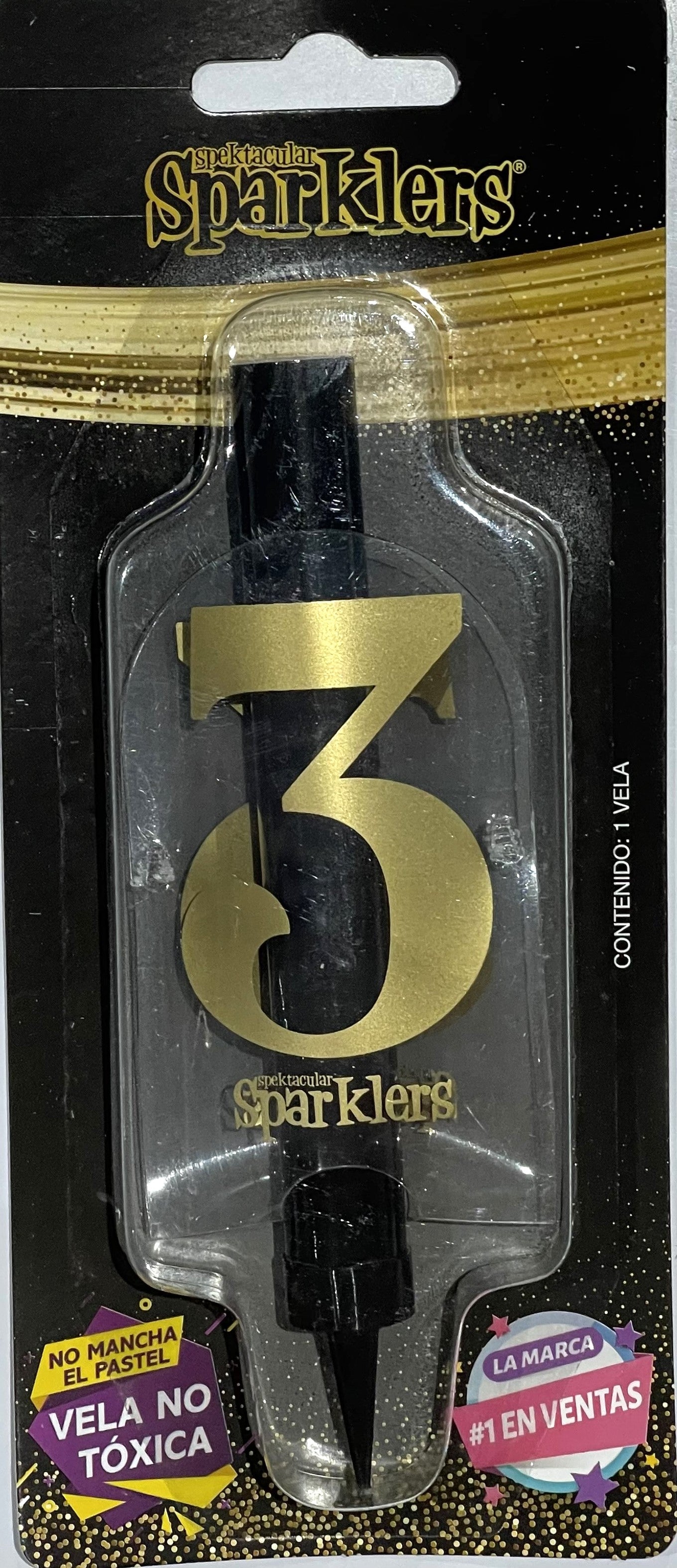 SPARKLERS SERIE NUMEROS DORADOS