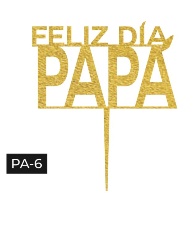 CAKE TOPPER PAPÁ