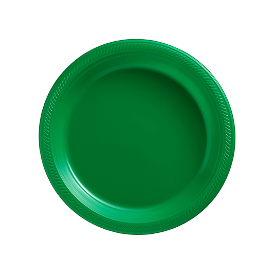 Plato 7” Verde Bandera