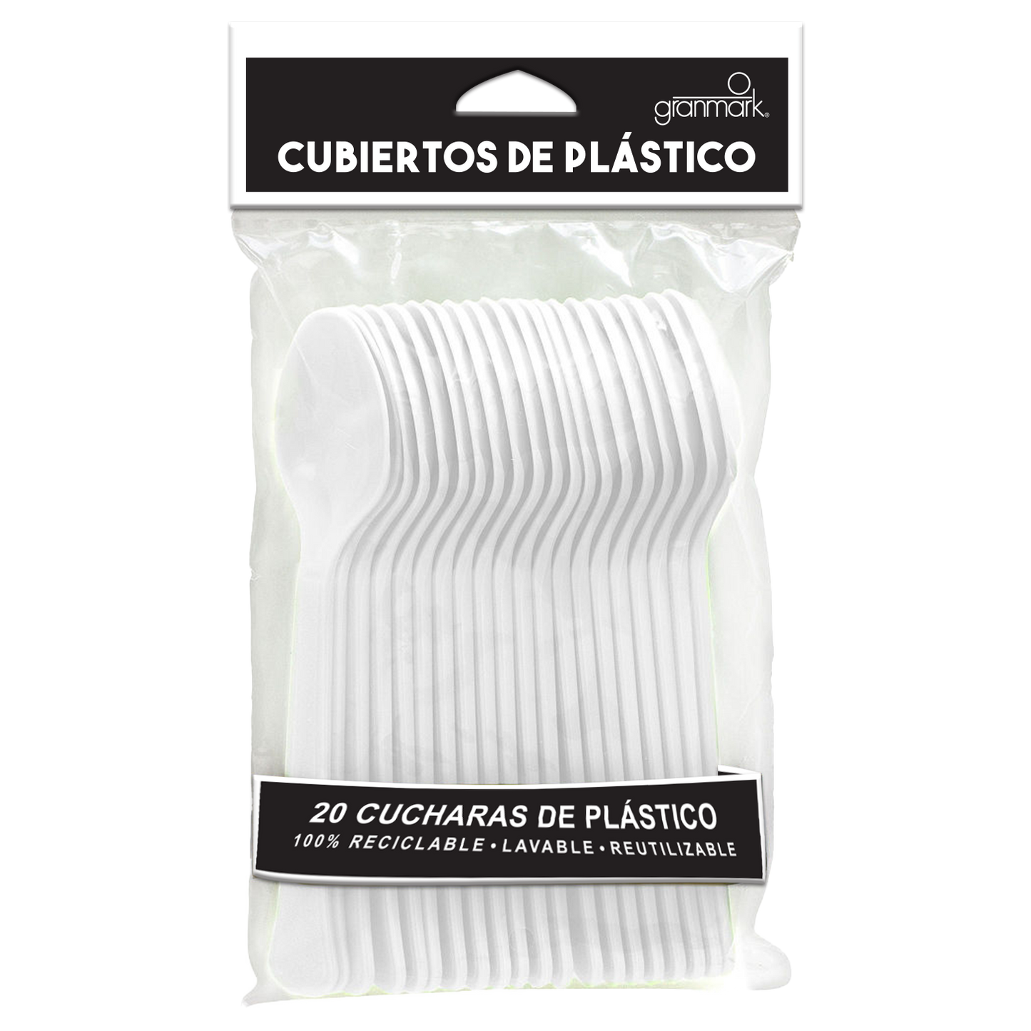 Cucharas Color Blanco