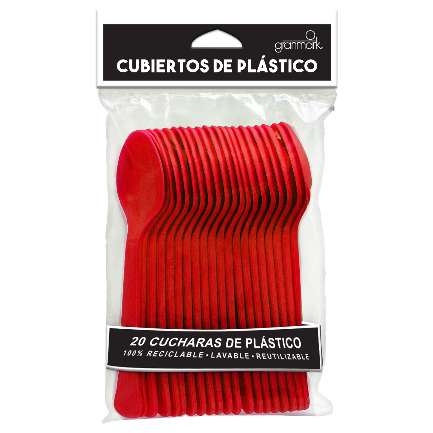 Cucharas Color Rojo