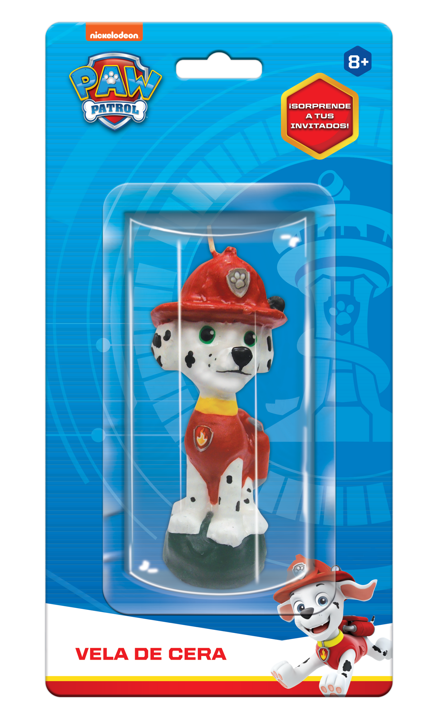 Vela Figura Marshal Paw Patrol