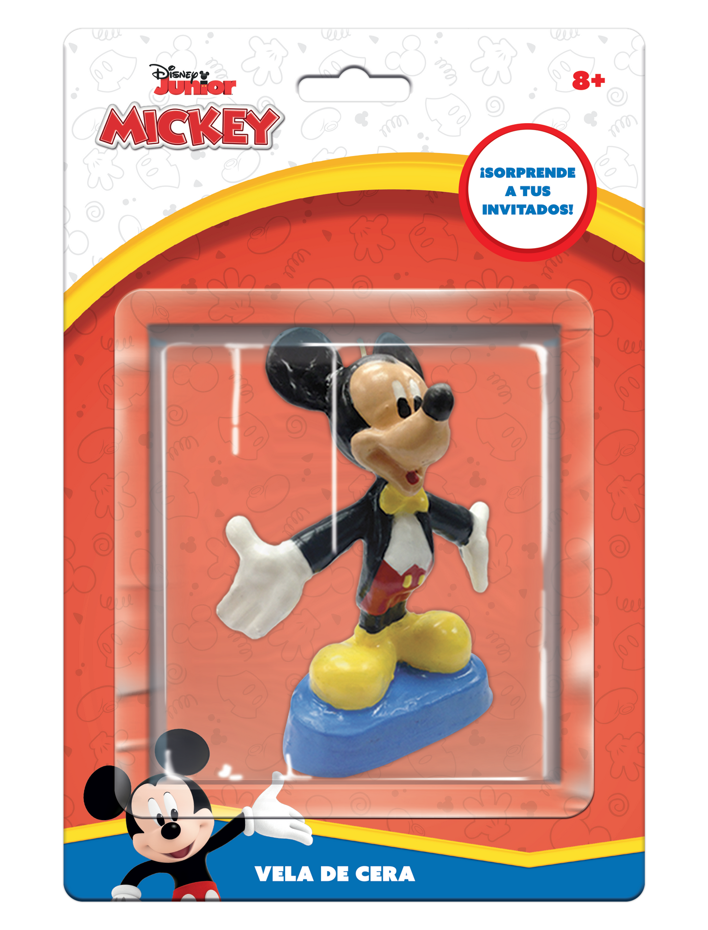 Vela Figura Mickey Mouse