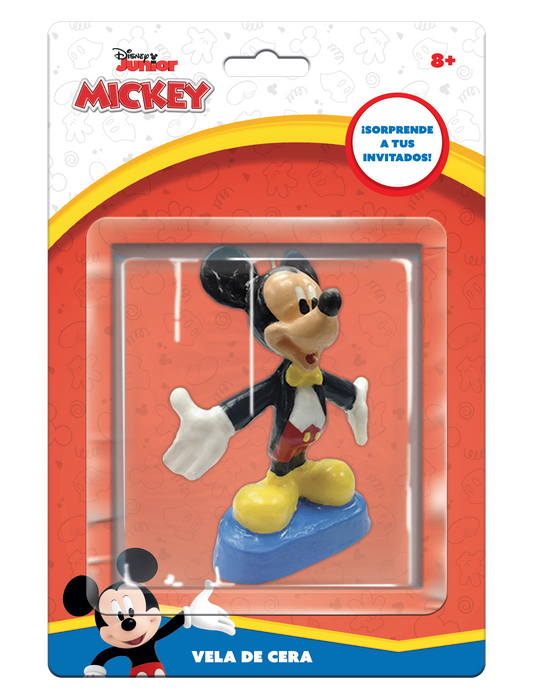 Vela Figura Mickey Mouse